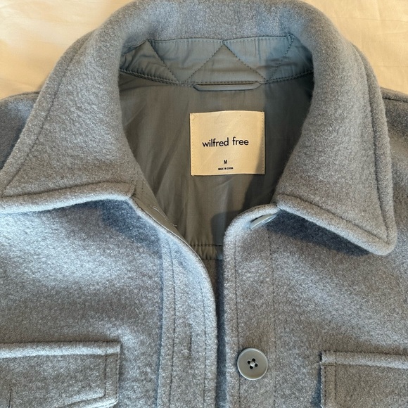 Aritzia fleece button up jacket - Picture 2 of 2